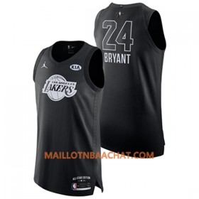 Maillot NBA Los Angeles Lakers Kobe Bryant 24 2018 All-Star Jordan Brand Noir Swingman - Homme